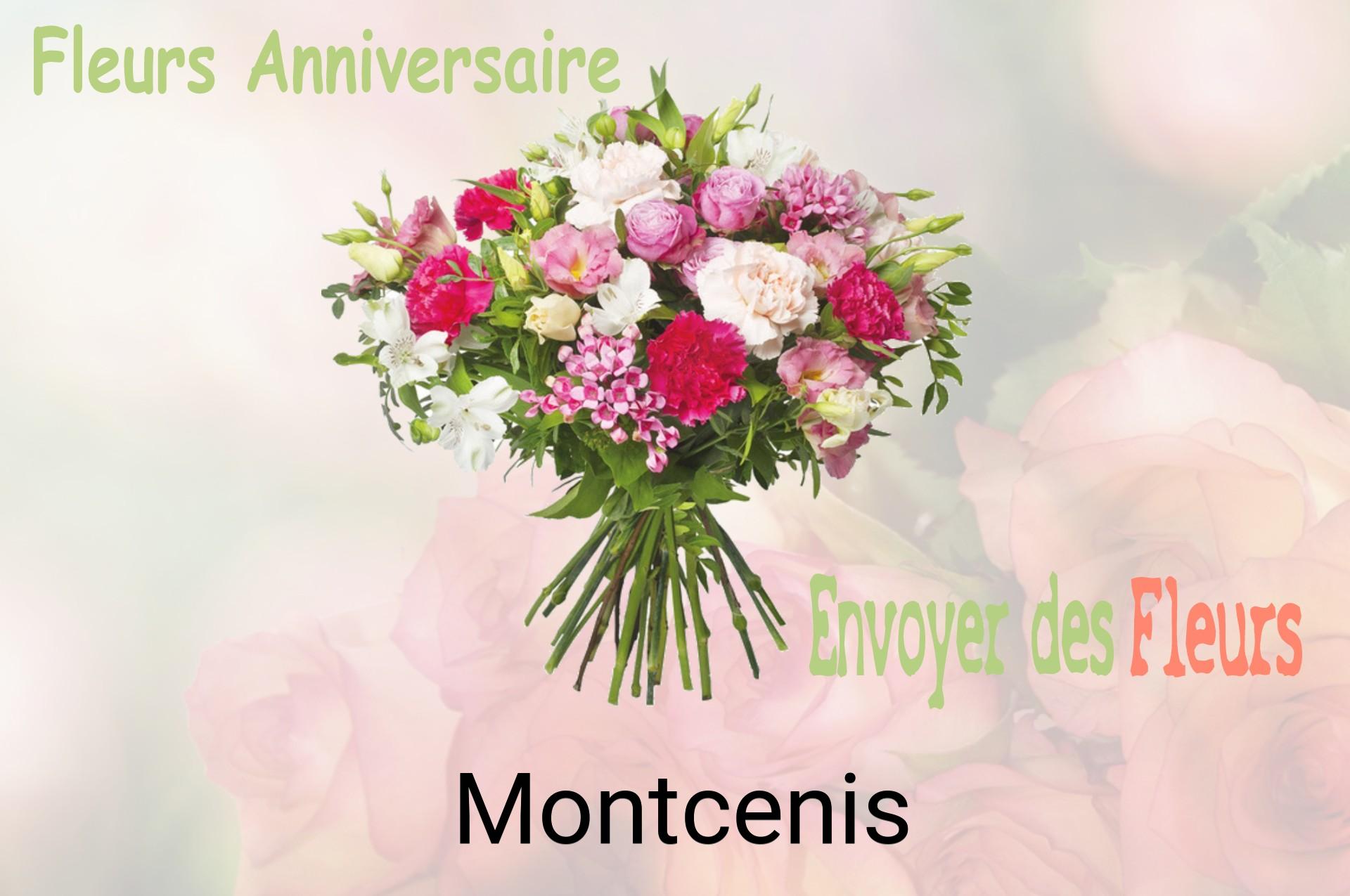 Bouquet de fleurs d’anniversaire livré à Montcenis